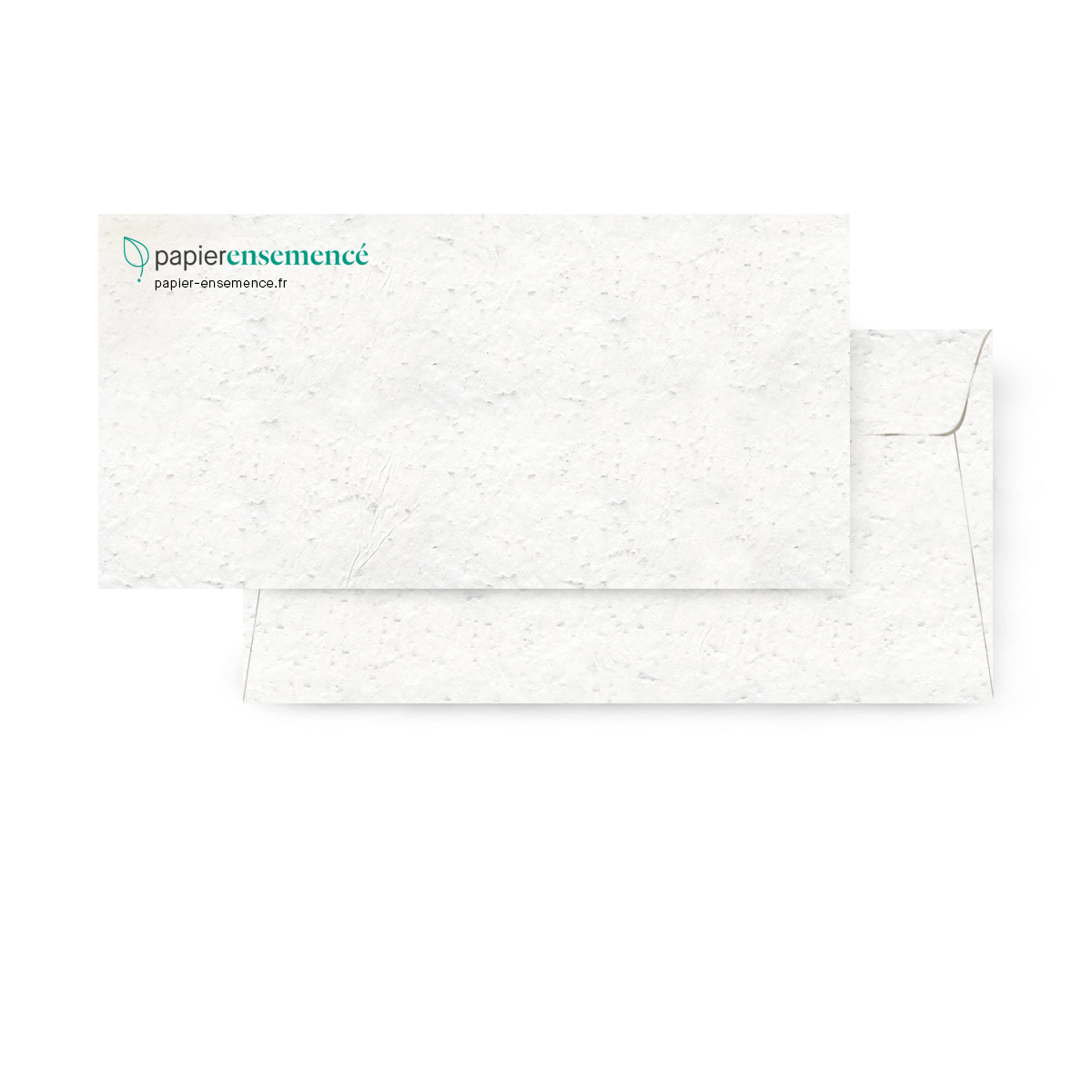 Enveloppe ensemencée carrée  Papierfleur, le papier qui fleurit